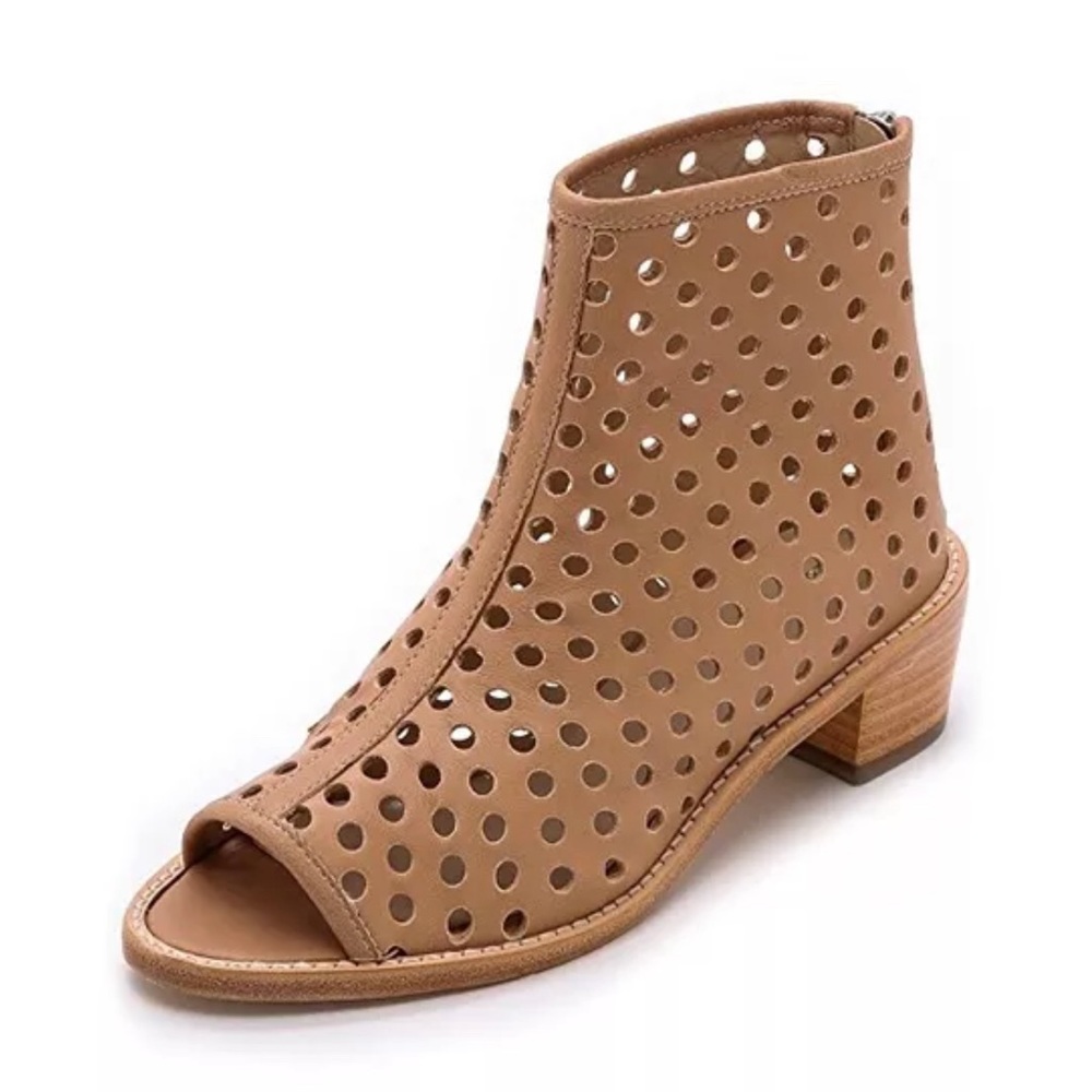 Loeffler Randall Tan Ankle Booties